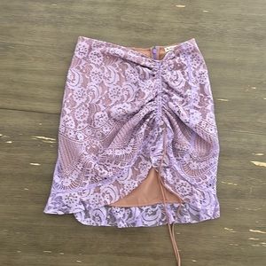 Lavender Lace Skirt